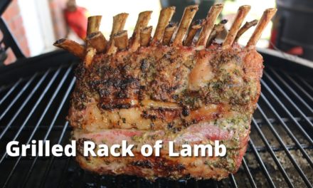 Grilled Rack of Lamb on Big Green Egg | Herb Crusted Rack of Lamb Recipe with Malcom Reed