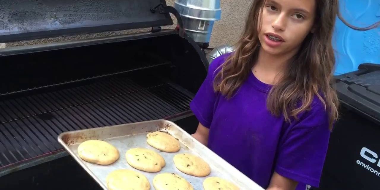 Why Use An Oven When You Can Use A Traeger or Pellet Grill  To Make Cookies