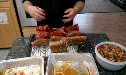 Smoked Baby Back Ribs using the 3-2-1 Method.