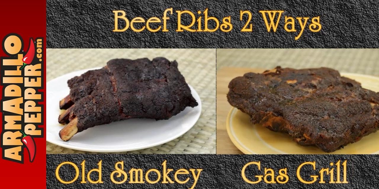 Smoked Beef Ribs on Old Smokey & Gas Grills | Black OPs Rub