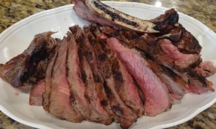 Cooking a 36oz Bone-in Ribeye Steak on the Grill