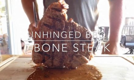 T-Bone Steak on GrillGrates | ubbq