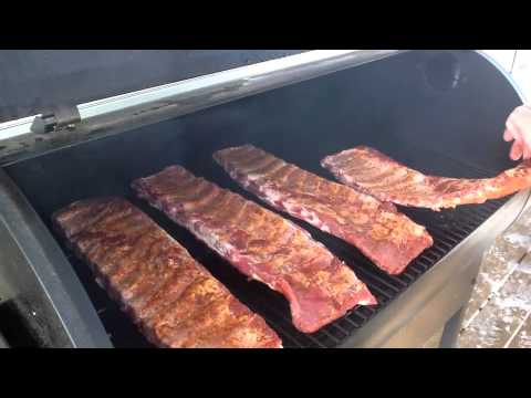 Smoking Ribs on a Traeger Grill