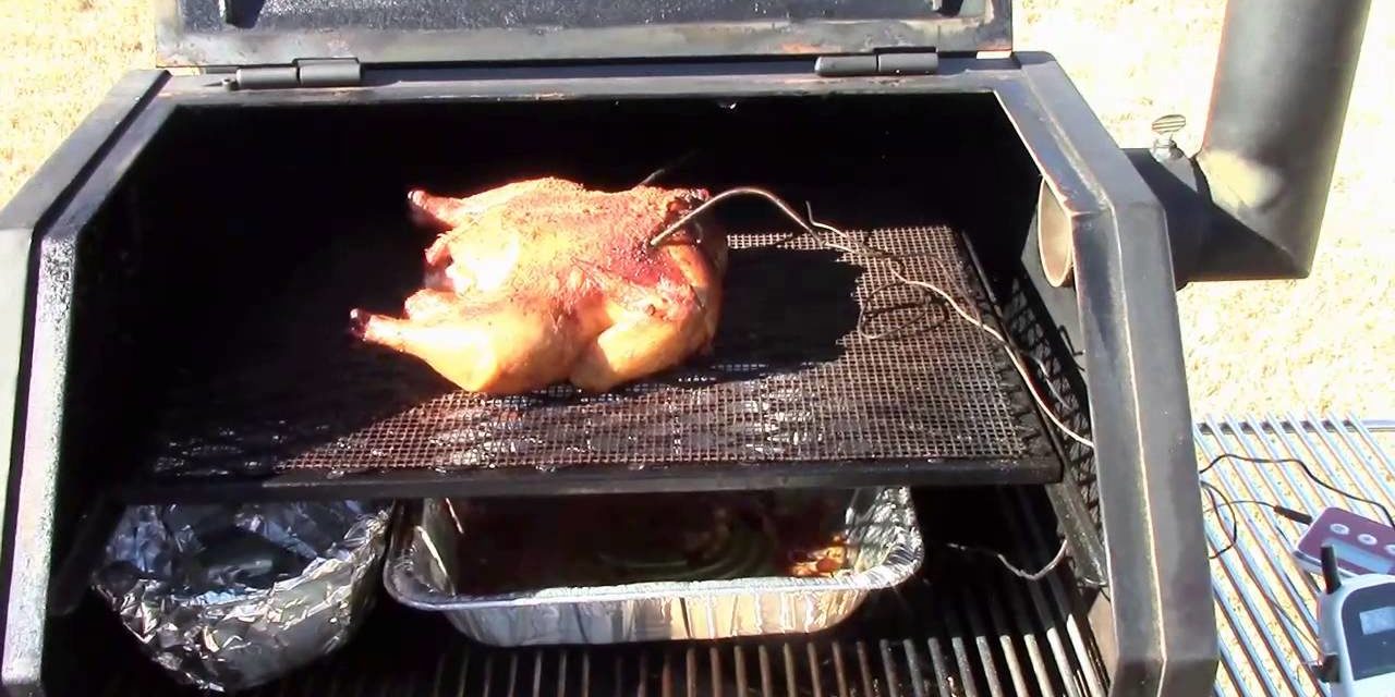 This is Chicken on the Yoder Pellet Smoker