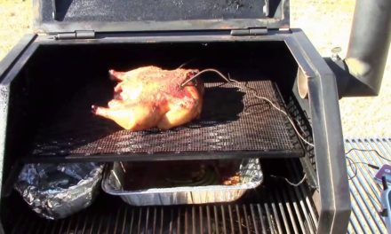 This is Chicken on the Yoder Pellet Smoker