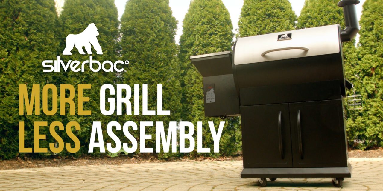 SILVERBAC Wood Pellet Smoker Grill Unboxing & Assembly