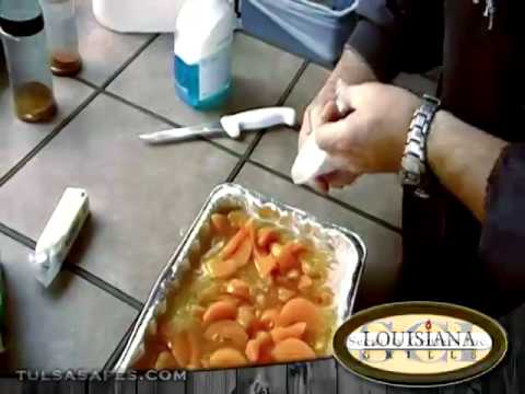 SCI Louisiana Wood Pellet Grill – Strawberry Peach Cobbler on the Grill