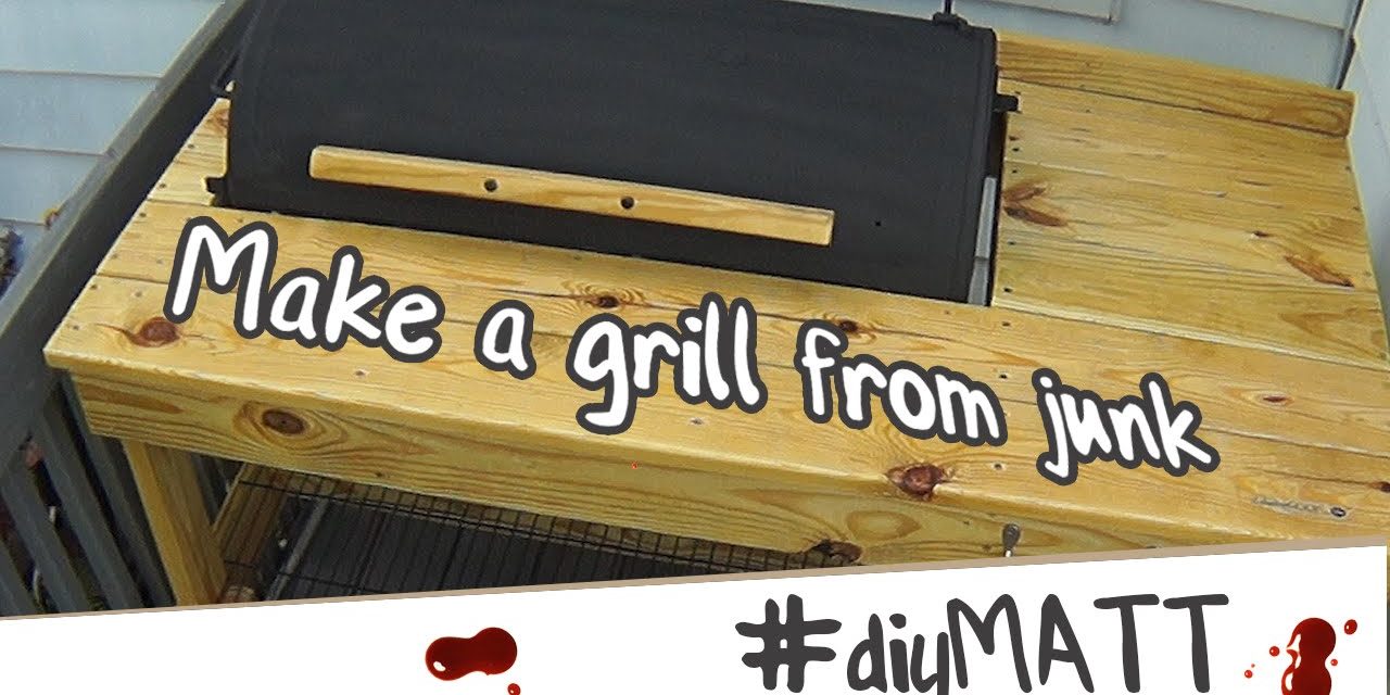 Grill made from junk – #diymatt