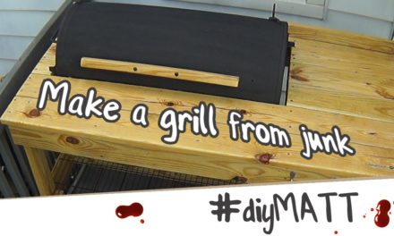 Grill made from junk – #diymatt