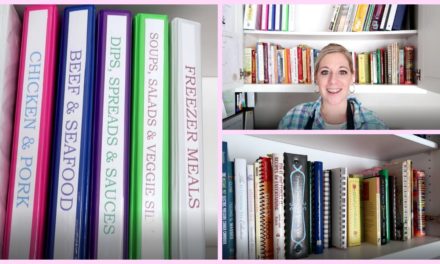 My Recipe Binders & Cookbook Challenge