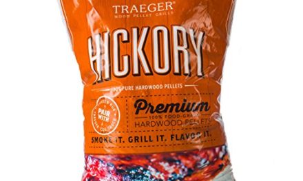 Traeger PEL319 Hickory Pellets 20Lb Bag