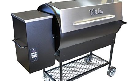 Pellet Pro Deluxe 1190 Stainless Pellet Grill – NEW 35# Capacity Hopper & 7-Year Warranty