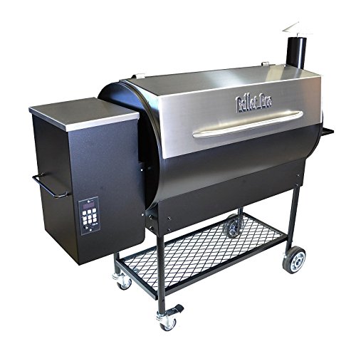 Pellet Pro Deluxe 1190 Stainless Pellet Grill – NEW 35# Capacity Hopper & 7-Year Warranty