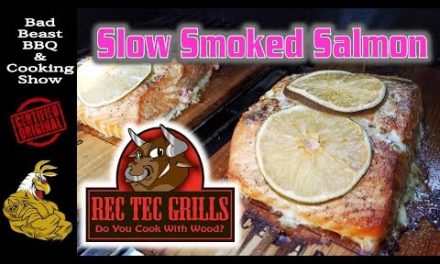 Slow Smoked Salmon | Rec Tec Mini Pellet Smoker