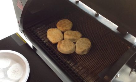 Fresh Biscuits And Pork Sirloin Sandwiches / Rec Tec Pellet Grill