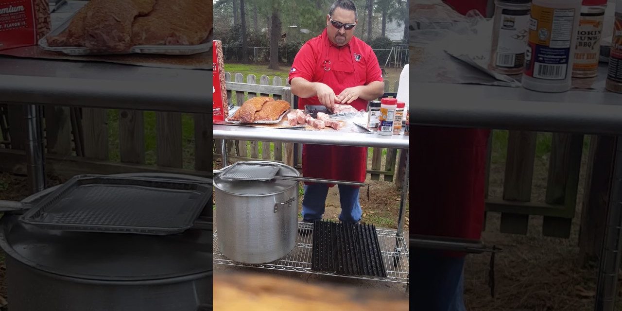 Texas Rib Candy Baby Back Ribs on the Yoder ys640 pellet grill