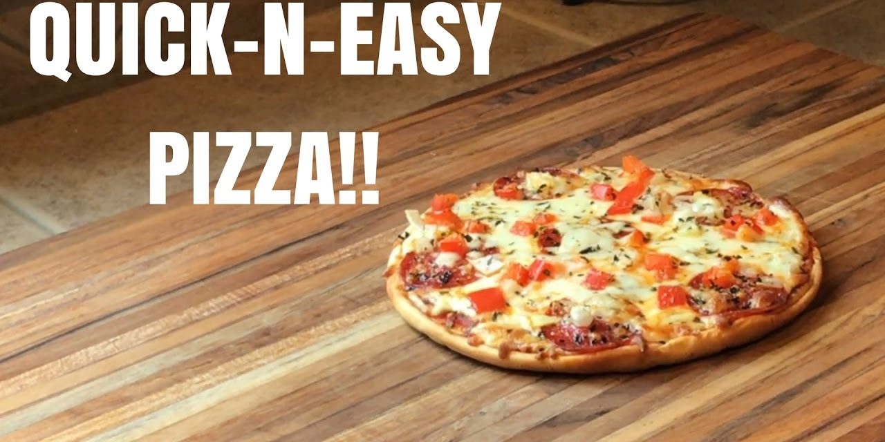 How to make an easy pizza on the grill! | Recipe