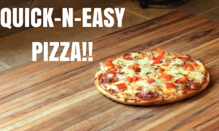 How to make an easy pizza on the grill! | Recipe