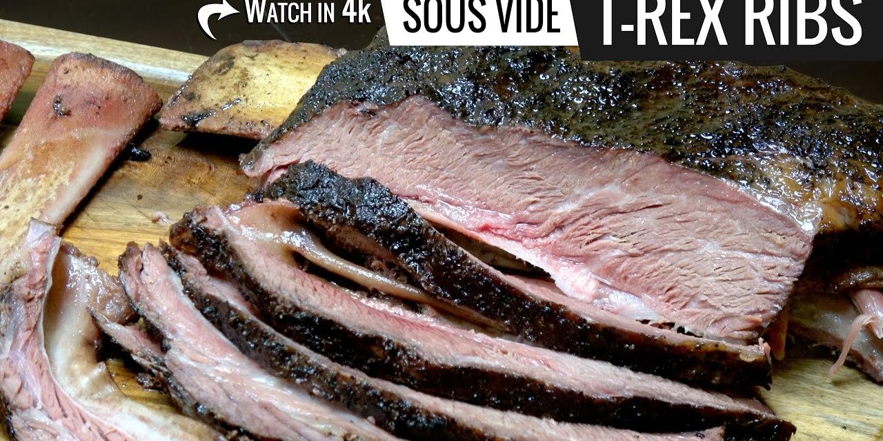 Sous Vide T Rex Beef Ribs – Get consistency with sous vide cooking by Sous Vide Everything