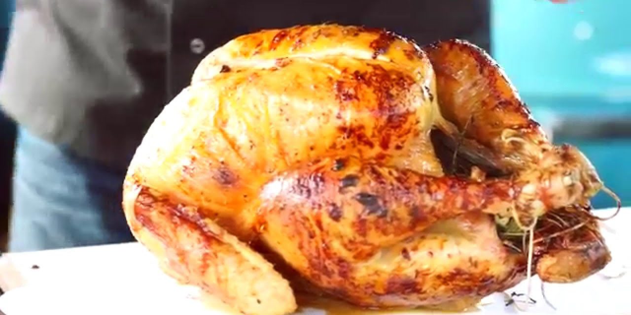 How to cook Christmas Turkey on a Weber rotisserie with Richard Holden