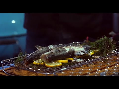 How to cook whole Sea Bass on a Weber Gas BBQ