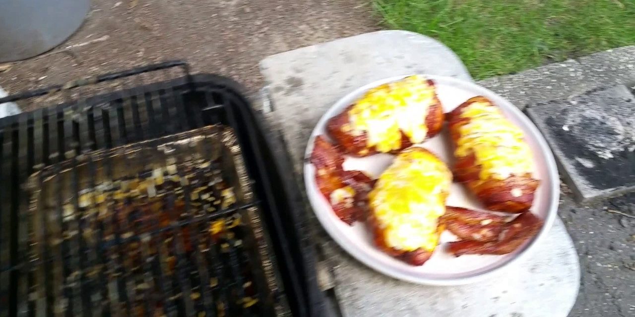 JalaPopChicken barbecued on the PK Grill/Smoker