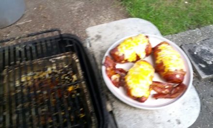 JalaPopChicken barbecued on the PK Grill/Smoker