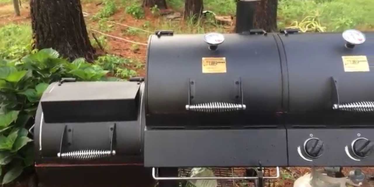 Pt 2 – Oklahoma Joe’s Longhorn 3-burner Propane Grill with Integrated Side Offset Smoker PT2