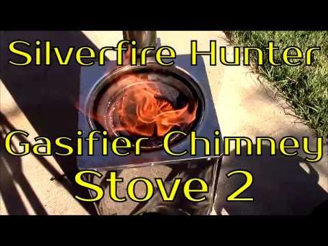 Silverfire Hunter Gasifier Chimney Stove Part 2