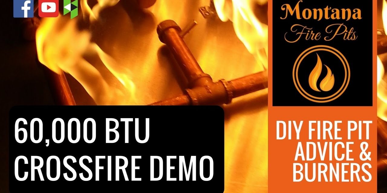 Warming Trends Burner – Montana Fire Pits – 60K BTU Demo