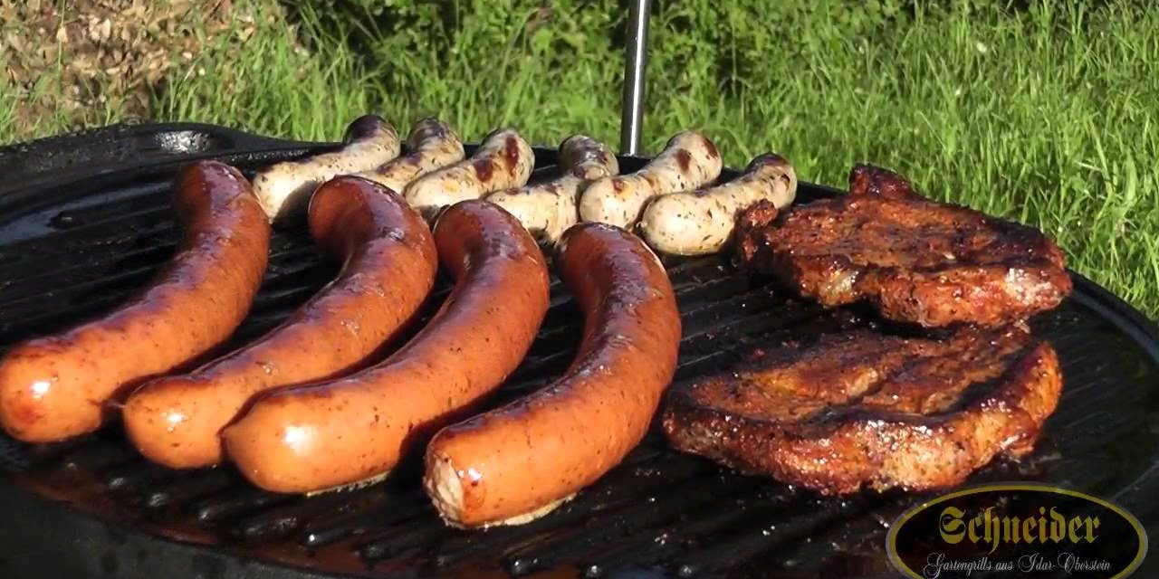 Grillplatte aus Gusseisen