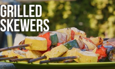 Grilled Vegetable Kabobs – Cooking with GRILLA Kong Charcoal Kamado Grill