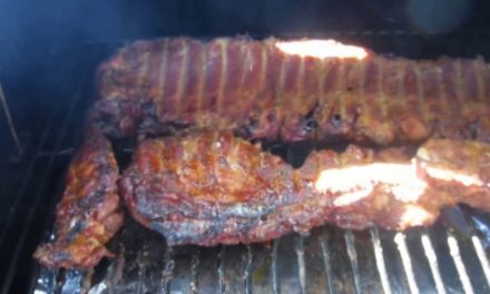 SMOKING SOME RIBS ON THE TRAEGER WOOD PELLET GRILL