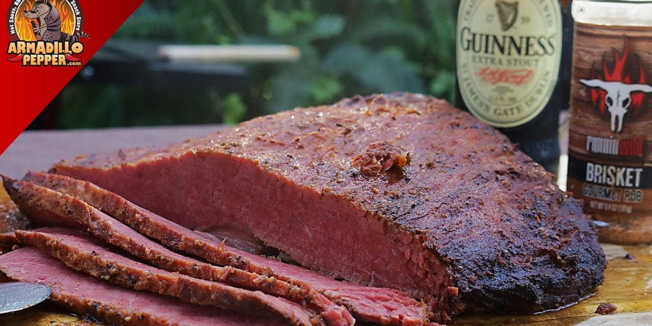 Guinness Beer-Brined Smoked Corned Beef Recipe for St. Patrick’s Day | Gourmet Guru Grill