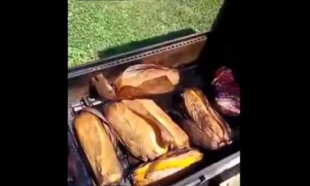 Guy Makes BBQ Smoker Out Of File Cabinet