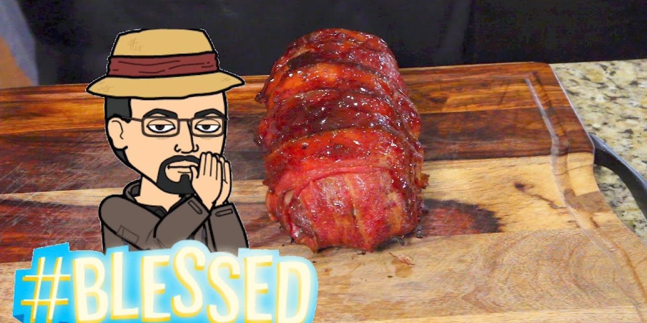 Smoked Bacon Wrapped Meatloaf