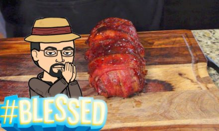 Smoked Bacon Wrapped Meatloaf