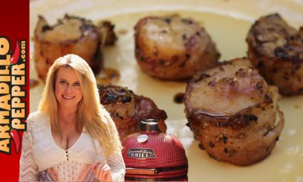 Sex on the Beach Scallops Wrapped in Bacon | Gourmet Guru Grill