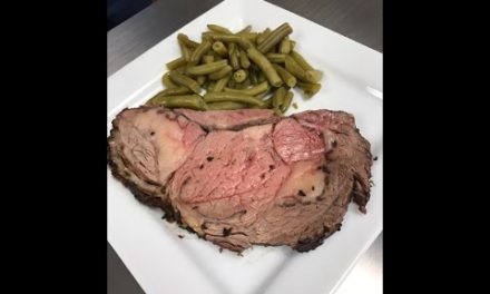 Prime Rib on the Cookshack Pellet Grill