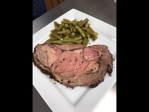 Prime Rib on the Cookshack Pellet Grill