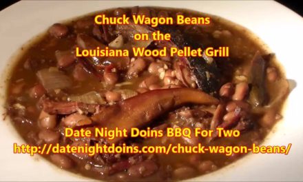 Chuck Wagon Beans on the Louisiana Wood Pellet Grill