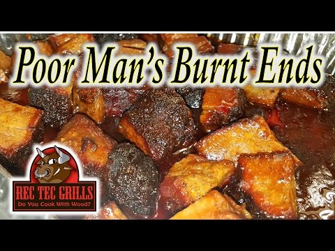 Poor Man’s Burnt Ends on the Rec Tec Pellet smoker