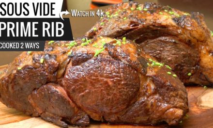 Best way to cook PRIME RIB ROAST Sous Vide Cooked 2 Ways ChefSteps Tested!