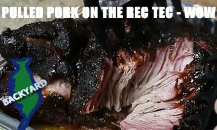 Backyard Pulled Pork on the REC TEC – How to get a deep smoke ring