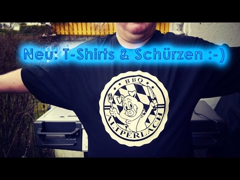 #204: BBQ Altperlach T-Shirts und Schürzen sind da :-)