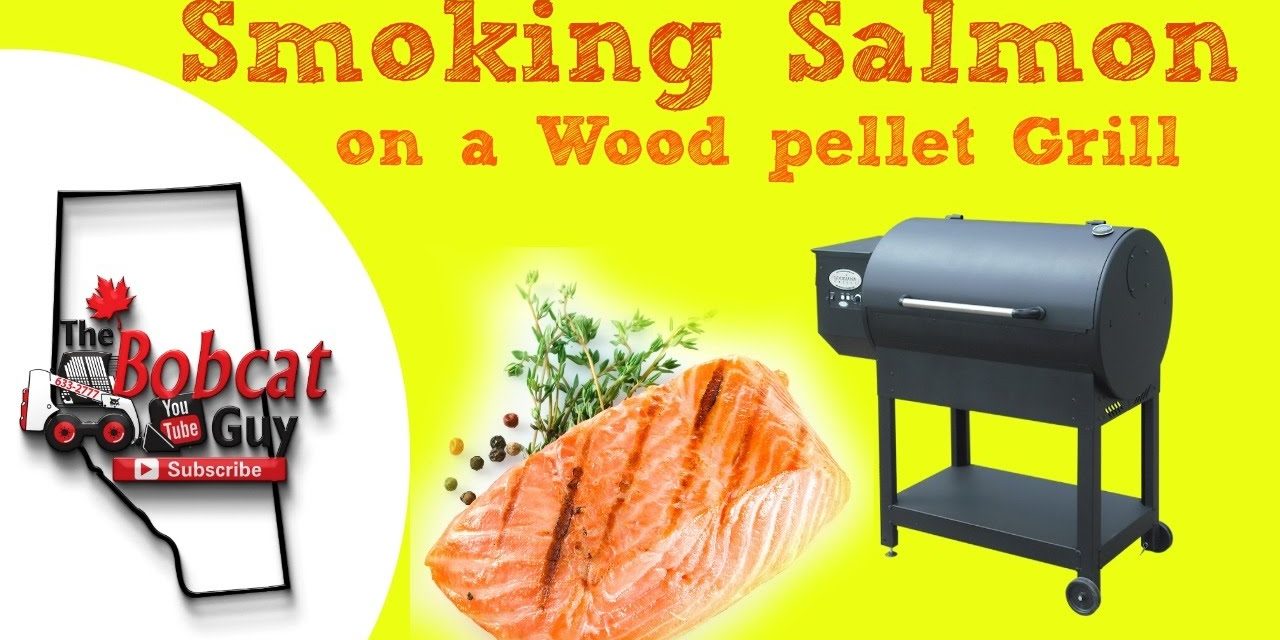 Smoking Salmon On my pellet Grill  (gill Failed)