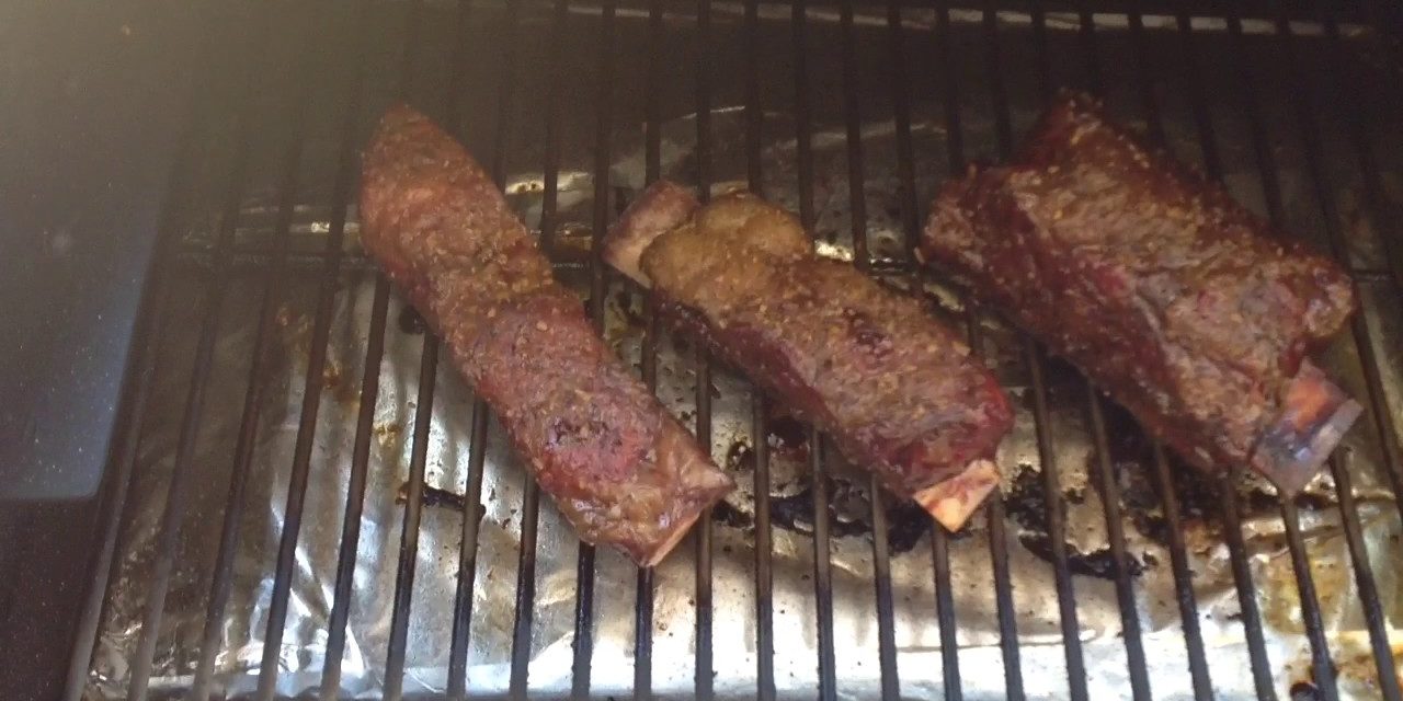 Beef Short Ribs on the Rec Tec Pellet Grill