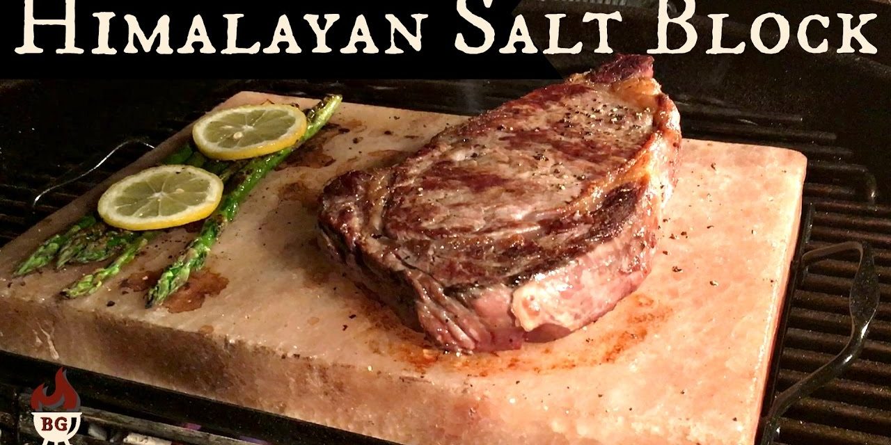 Grilling With A Himalayan Salt Block | Steak Cooked On A Salt Tile