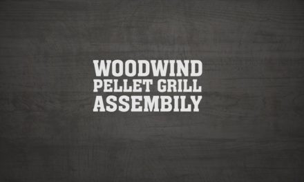 How to Assemble Your Woodwind Pellet Grill