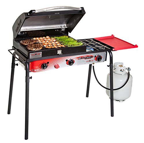 Big Gas 3 Burner Grill Black/red Review